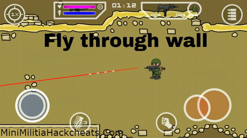 Mini Militia Wall Hack Mod Apk Download