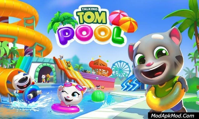 Talking Tom Pool Mod Apk V1.4.3.1737 (Unlimited Money) Android Game ...