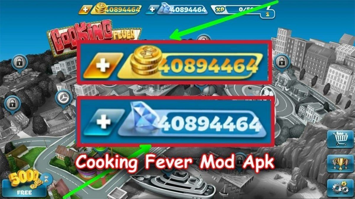 cooking fever hack pc