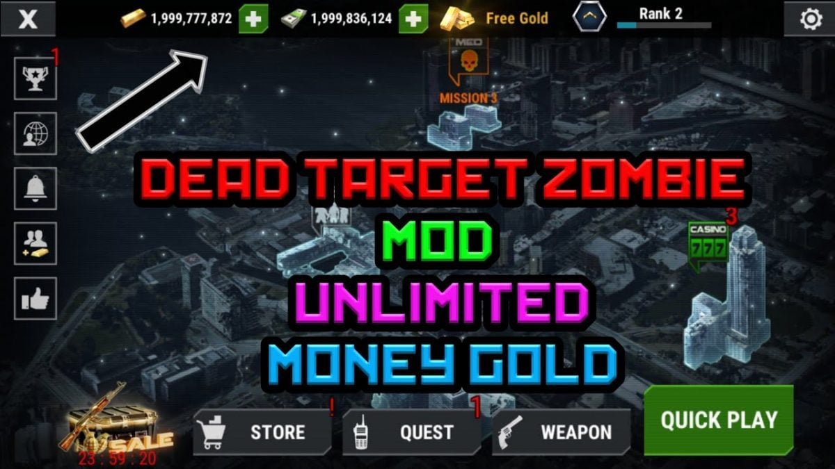 dead trigger 2 mod apk unlimited money and gold 2016