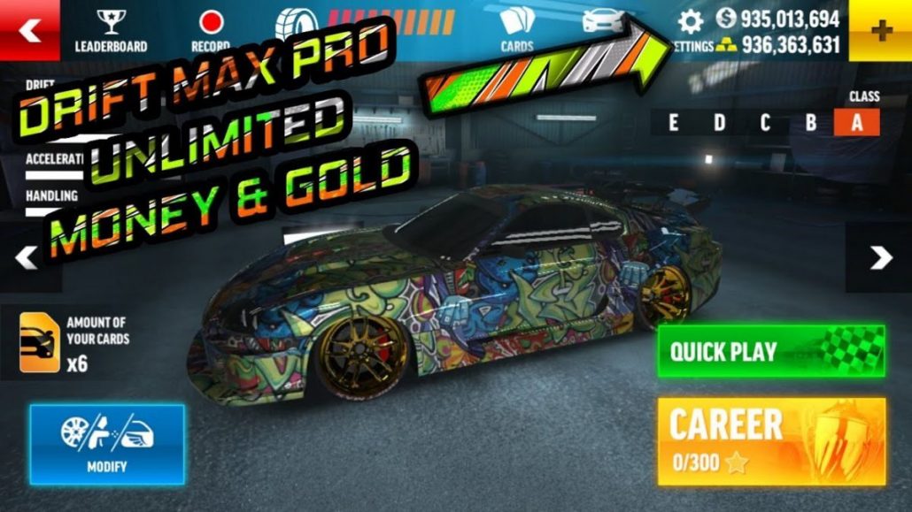 Drift Max Pro Mod Apk (Unlimited Gold + Cash Free Shopping)