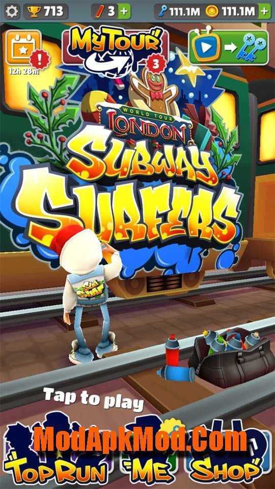 Subway Surfers Mod Apk (Unlimited Keys+Coins) 2.25.1 [All Version] -  ModApkMod