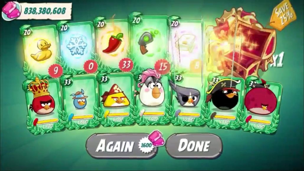 Angry Birds 2 MOD Unlimited Money