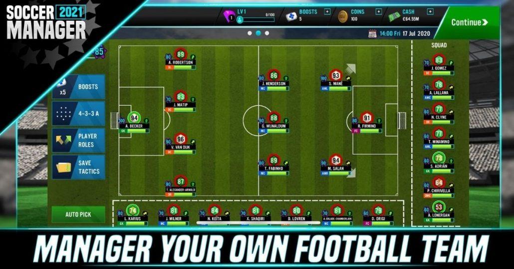 football manager 2021 mod apk